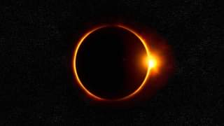 Today there will be a circular eclipse of the Sun, because on the same day we al